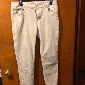 Khaki dress pants (ankle length)